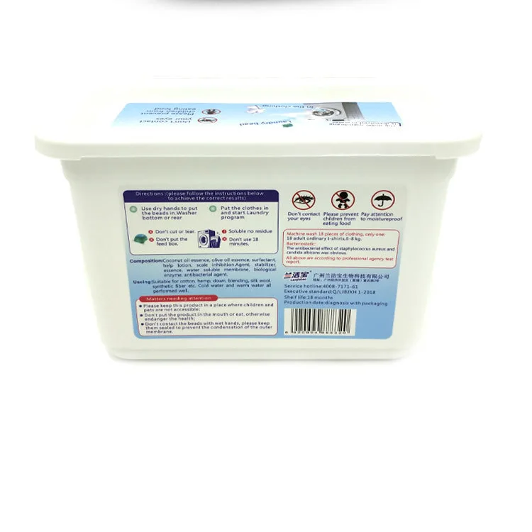 High Efficient Safe Liquid Washing Soap Detergent Capsules Laundry Pods Ball Gel with Best Quality