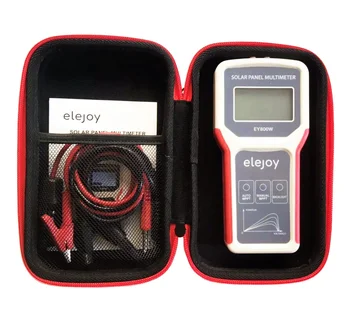 ELEJOY EY800W LCD MPPT Solar Panel Multimeter Solar Panel Tester Smart Current Tester Voltage Tester Digital Power PV Meter VOC