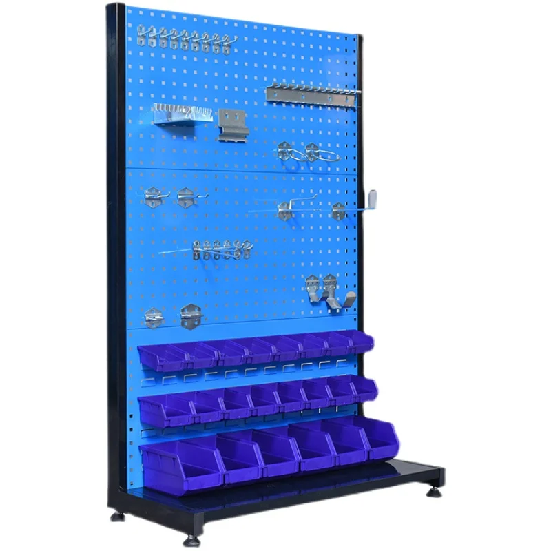Free Standing PegBoard Display Rack for Tradeshow, Retail Display and Tool Storage