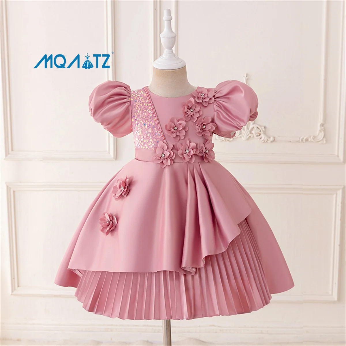 Simple Short Frock Design For Baby Girl 1-5 Years Old Baby Girl