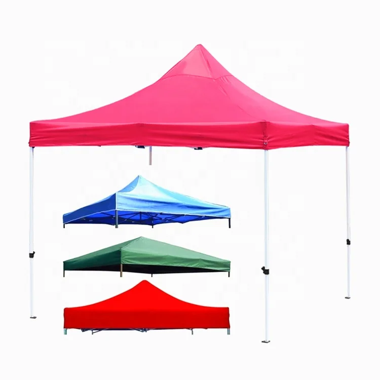 COBIZI Gazebo Pieghevole 3x3m Con 4 Pareti Laterali A Zanzariera - Tenda Pop-up Impermeabile UV Per Campeggio, Feste, Giardino - Colore Cachi
