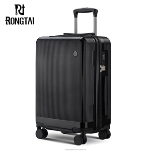 Modern Lightweight PC Hardside Rolling Luggage Set with TSA Lock Convenient Durable Travel Accessories