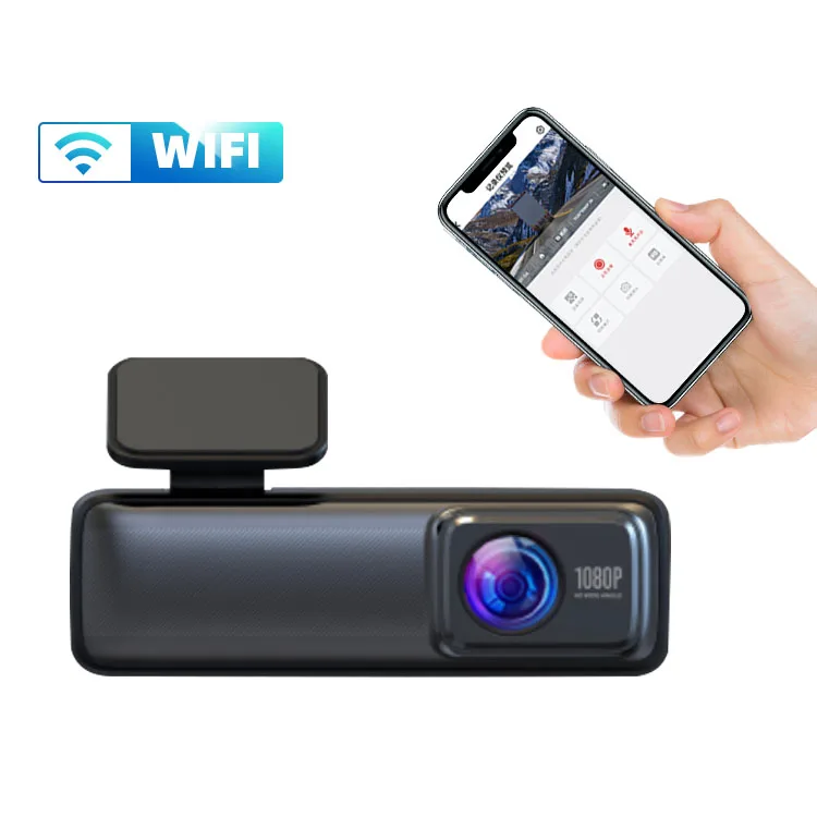 Lower Price Mini Simple Convenient Full Color Night Vision 64G Dvr Wifi App Control Car Dash Camera Black Box Dor Agent