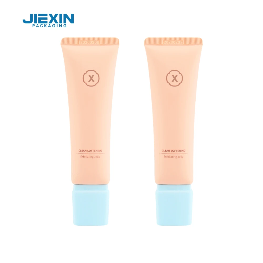 Custom Logo 40ml Soft Squeeze Tube with Triangular Screw Cap Plastic Packaging Liquid Foundation Hand Cream Cosmetic Products