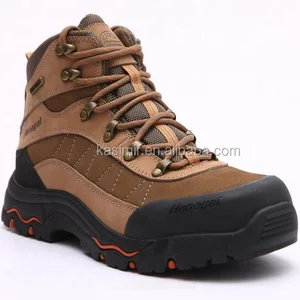 New Hanagal 6 Inches Genuine Nubuck Leather Shoes Waterproof  Hiking Boots Adult Wearable Comfortable Trekking Mens Boots