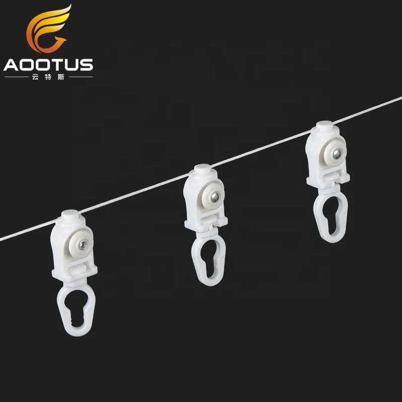 60mm S Wave Ripple Fold Curtain Track Runner With Hooks Buy Curtain