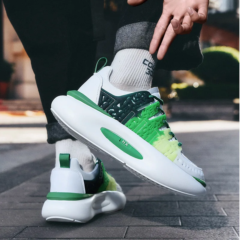 Greatshoes Green Sneakers for Men Made in China Sport Shoes,Designer  Trainers Mens Casual Shoes 2024