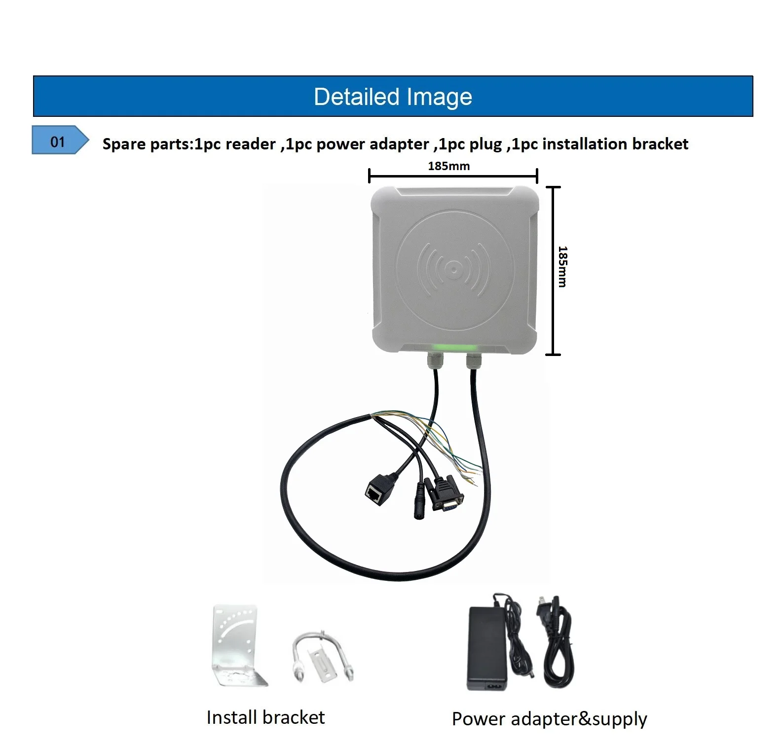 Long Range UHF RFID Reader - Parking Integrated Solution