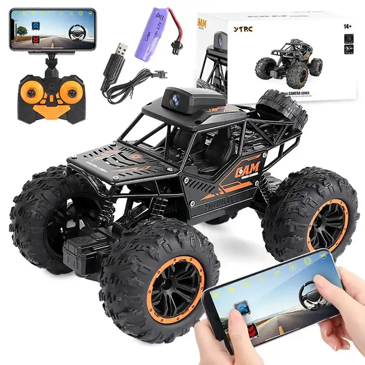 Remote Control Stunt Off-road Flipping Multi Terrain Vehicle Racing Car with Camera Light Kids Gift Manufacturer RC Hobby 2.4ghz