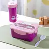 Pink Lunch Box+Bottle