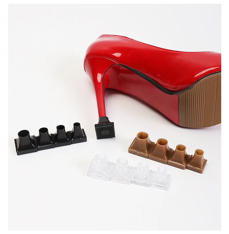 High Quality square High Heel Protector Caps Heel Cushion Pads Silicone ...
