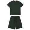 blackish green