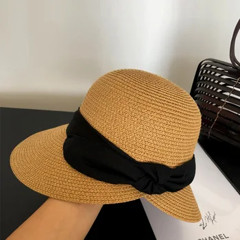 Women Summer Beach Vacation Seaside Small Fresh Sun Block Hat Shade Duck Tongue Sun Hat