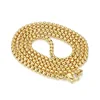 Gold 3mm*60cm square bead chain
