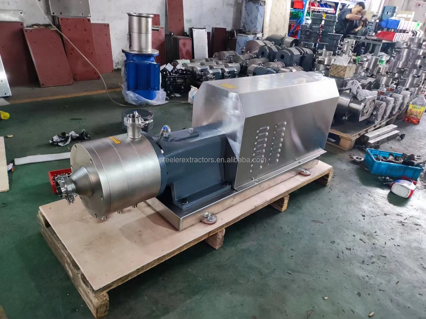 Emulsify Mixing Emulsion Pump Silverson Inline High Shear Homogenizer