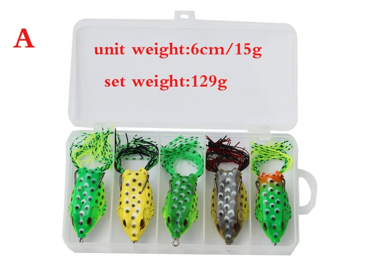 factory price 6cm 15g topwater set