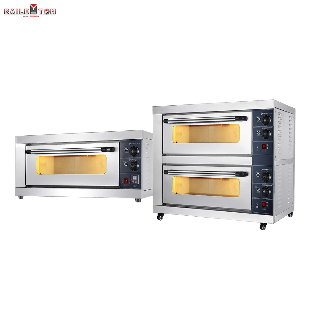 Commercial Bakery Equipment Gas Deck Oven Baking Oven Bread Baking Machine