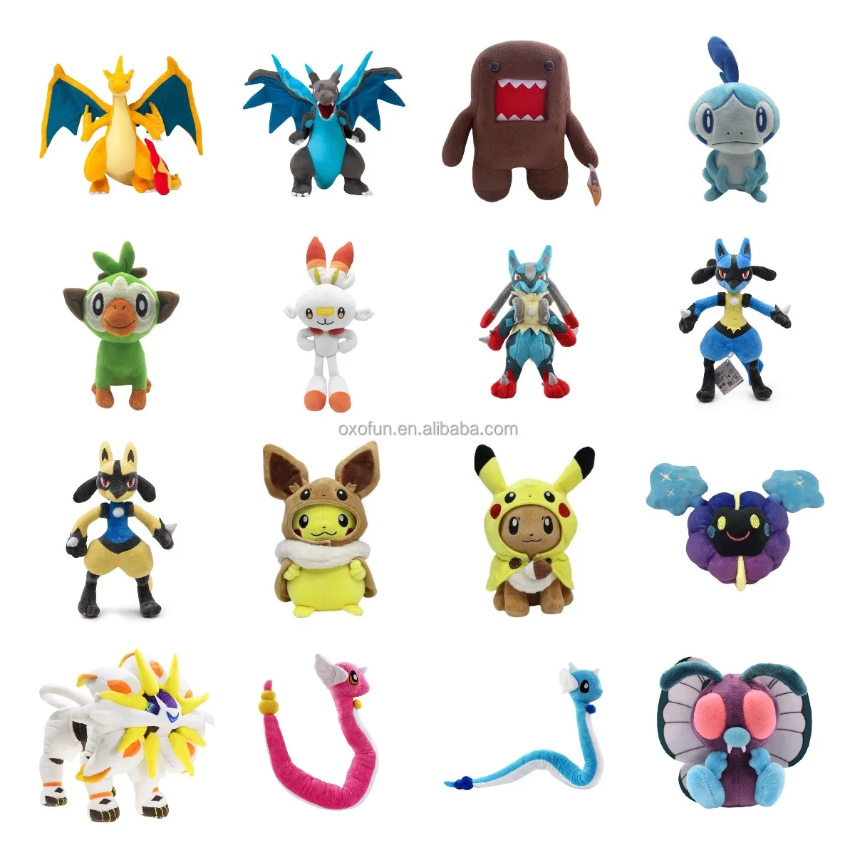 56 Style Poekmoned Plush Collection Toys Stuffed Animals Plush Pokemon