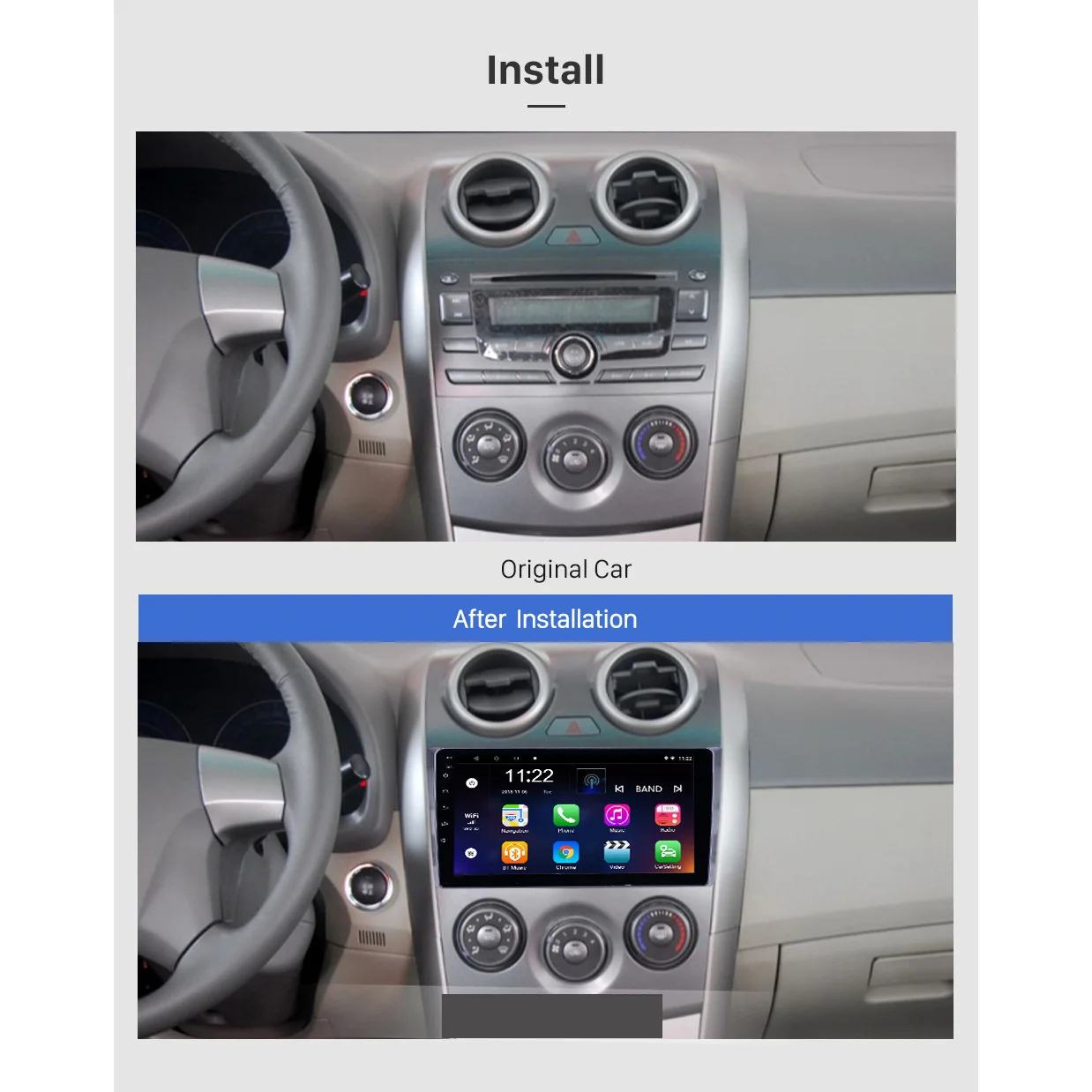 Android Car Multimedia Player for BYD G3 Car Radio GPS Navigation DVD Player Mp5 Auto Stereo Head Unit