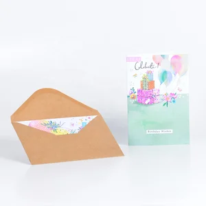 Wholesale Eco-Friendly Custom Logo Invitation Cards with Custom Size for Wedding & Business Events
