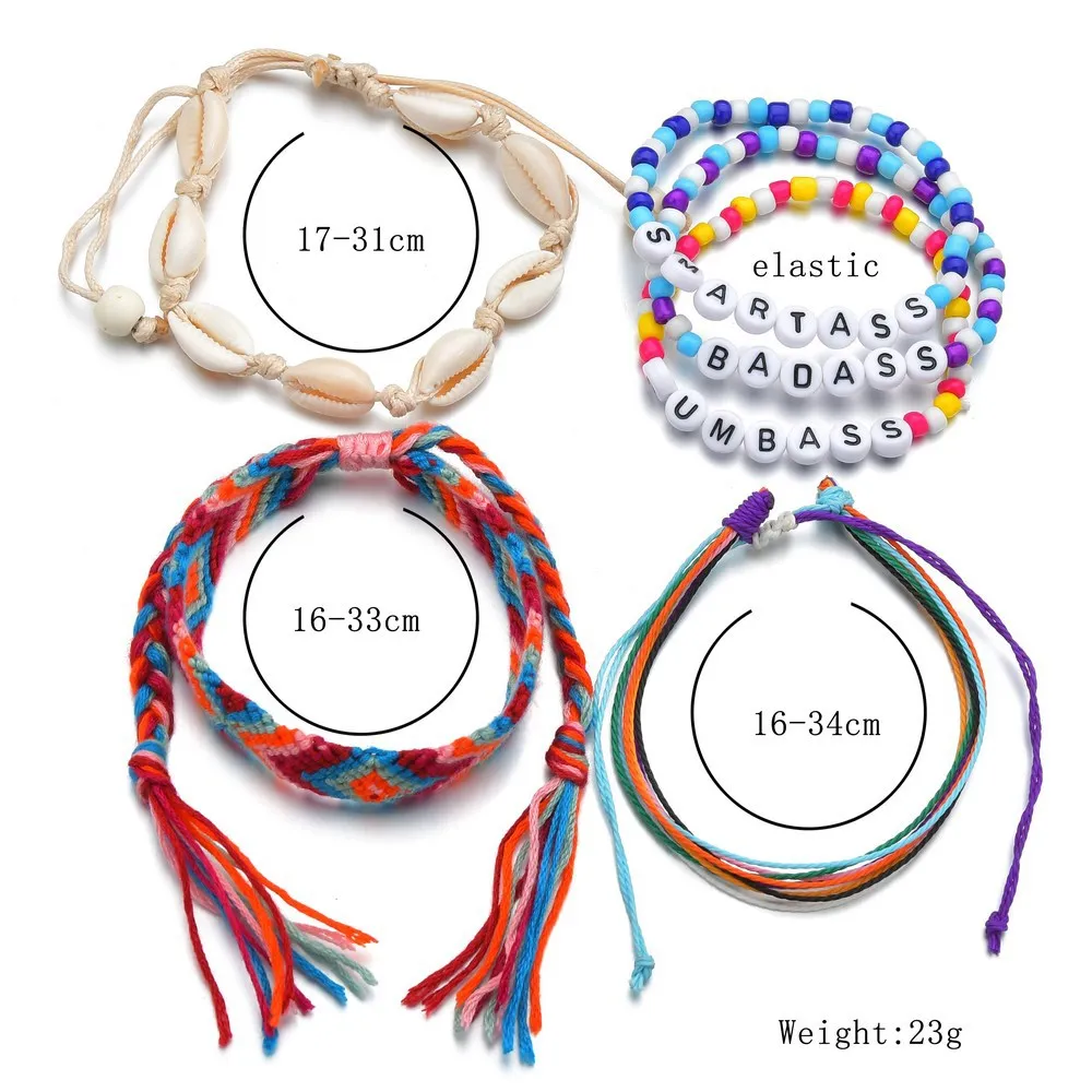 3 I ❤️ love you friendship bracelets couple bracelets made w letter beads