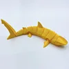 22cm long golden shark