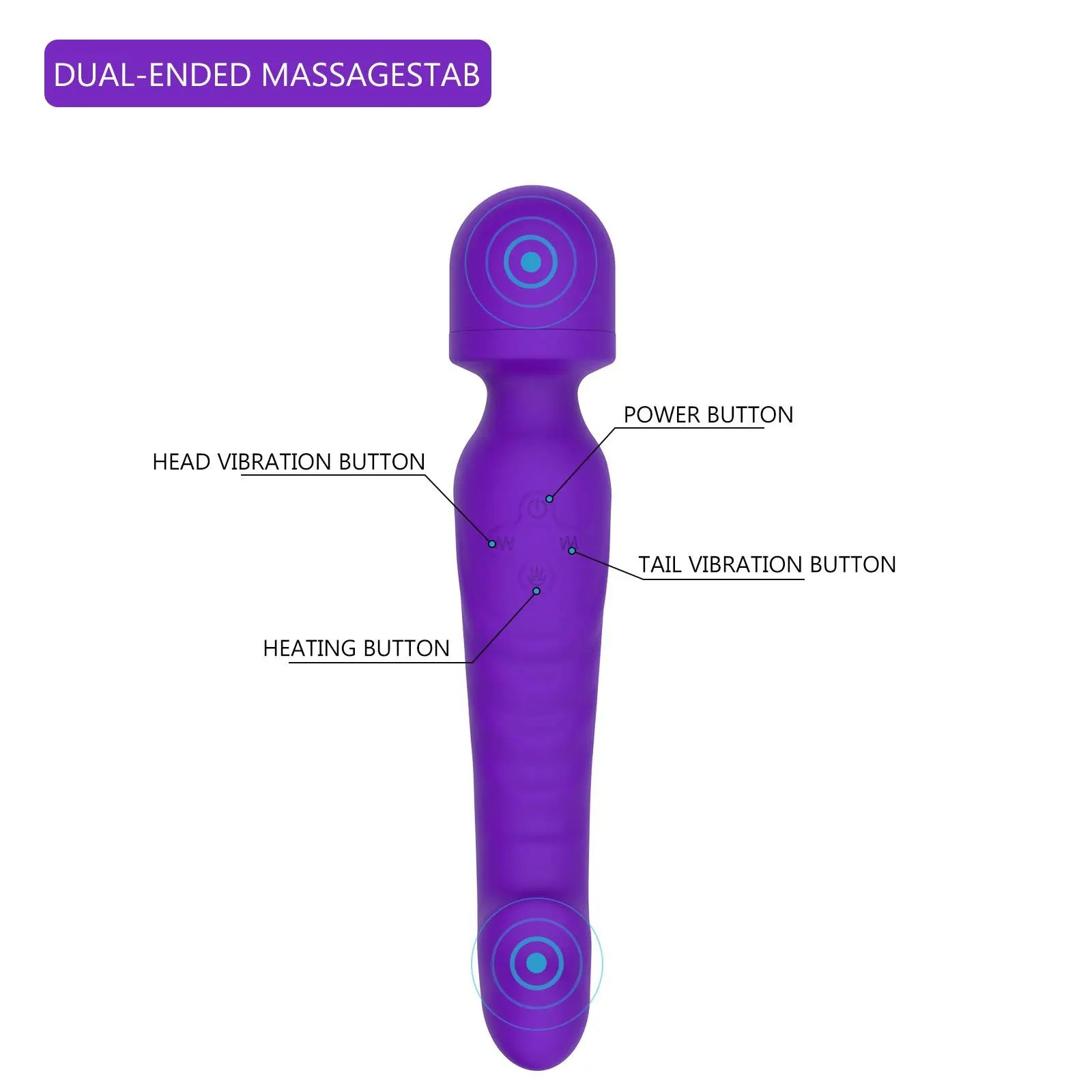 beheizbarer vibrator Vibrator mit Heizfunktion & Stoßfunktion - Rotierend