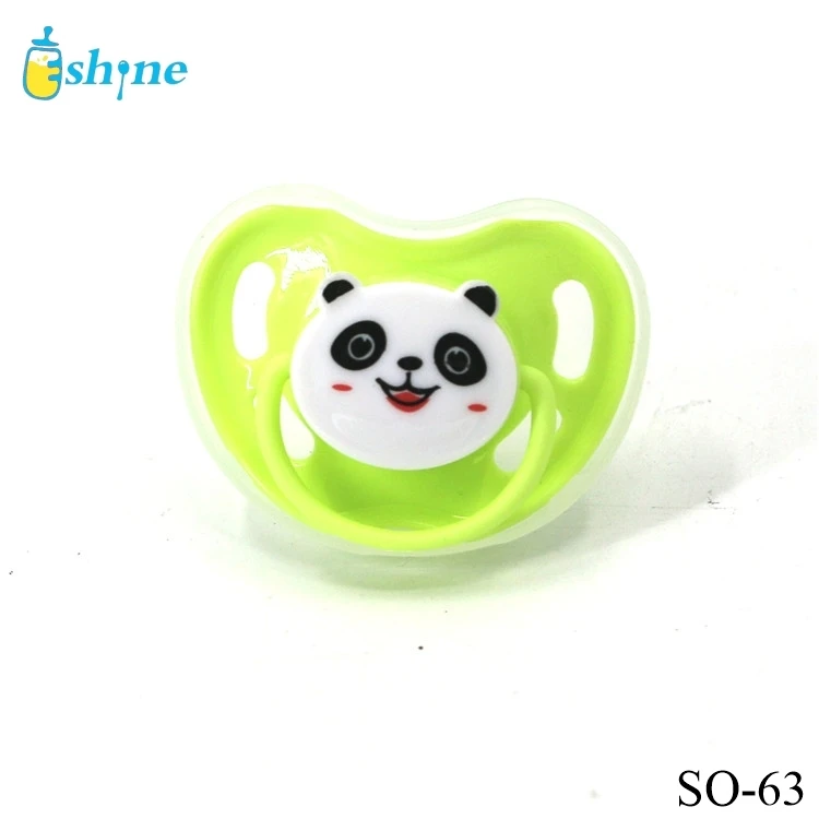 
Новый милый стиль легко очищаемая зеленая детская соска 