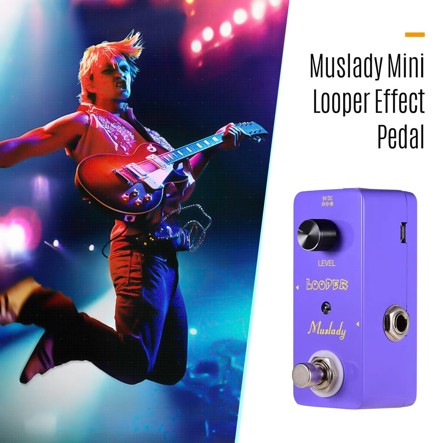 Onleesbaar leeg passagier Mini Looper Effect Pedal Guitar Loopers Bass Loop Pedal Ullimited Overdubs  5 Minutes Looping Time With Usb Interface Purple - Buy Effect Pedal,Guitar  Loopers,Mini Looper Effect Pedal Product on Alibaba.com
