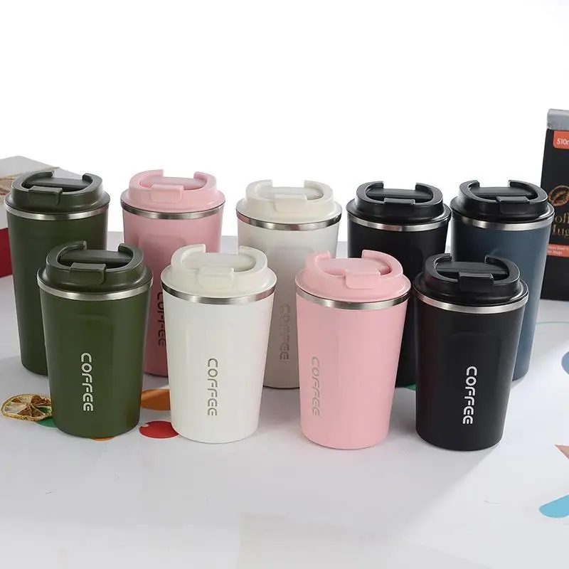 1pc 510ml 304 Stainless Steel Double-layer Vacuum Insulated Mug