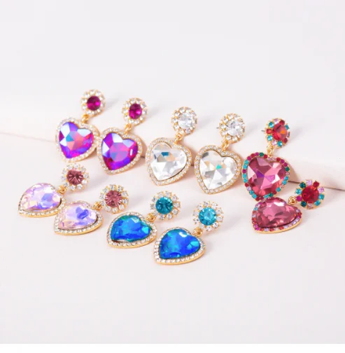 crystal diamond dangle drop earrings women full rhinestone crystal stud earring  party favor costume jewelry .png
