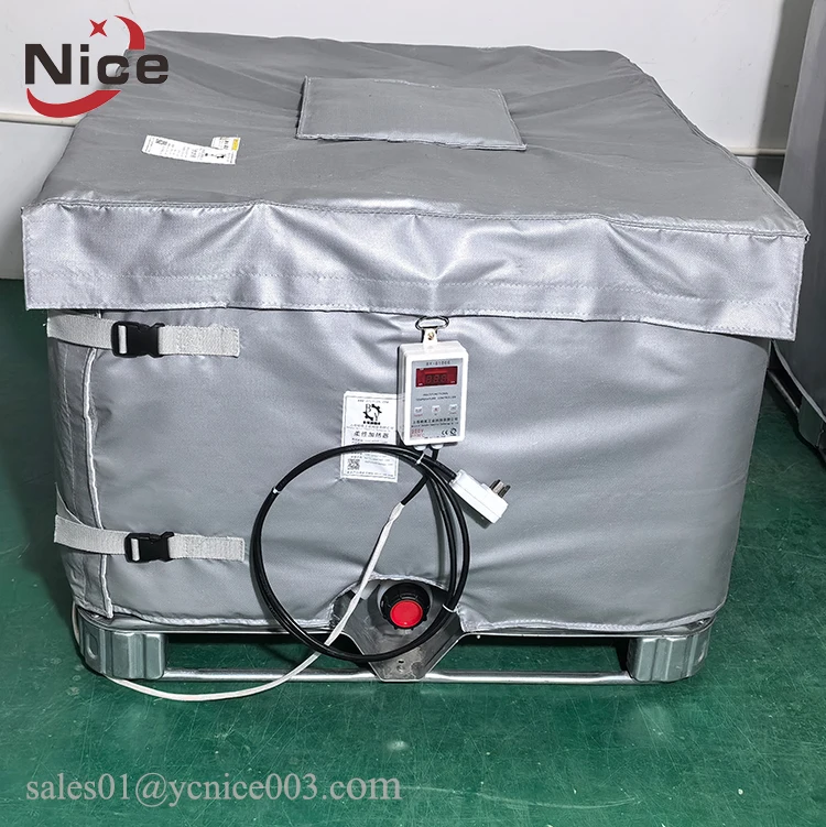 200L IBC Container Heater Drum Heating Jacket for Liquid Sugar Syrup