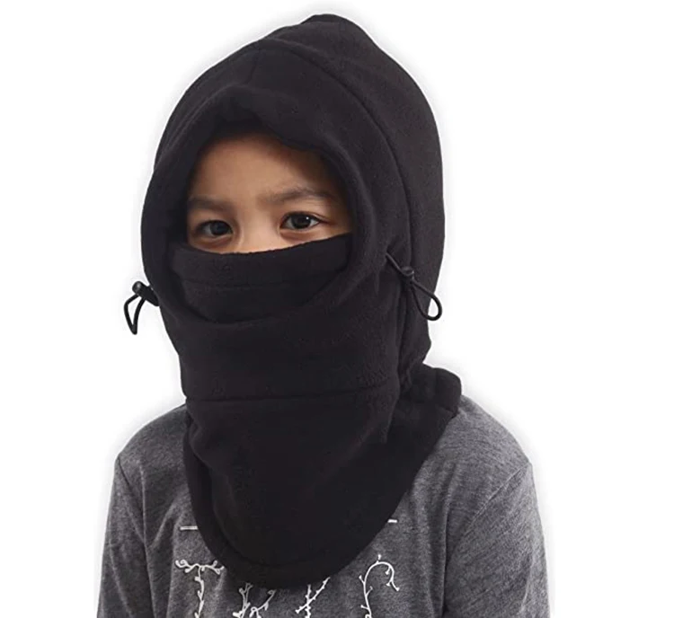 Winter Balaclava Fleece Hood Ski Mask for Women Kids Thermal Face Cover Hat Ca