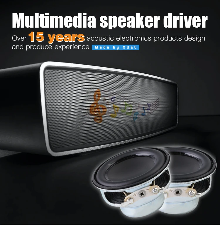 ODM&OEM 52*17m 4Ohm 10watt Twitter Speaker Driver Unit