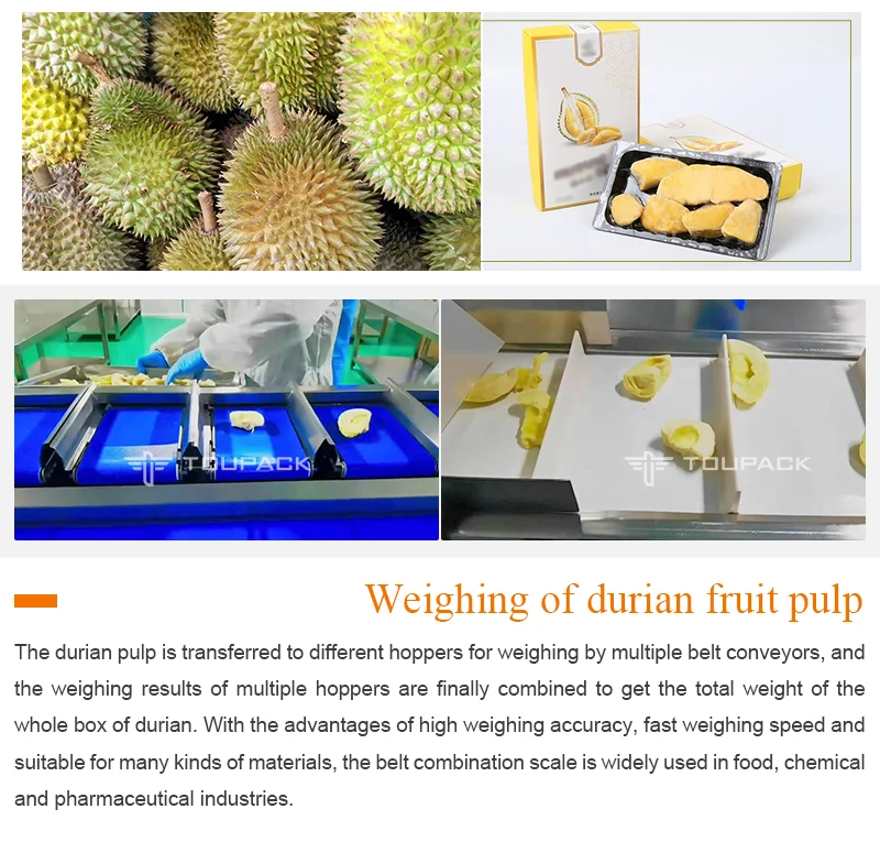 12 Head Multihead Weigher with Stainless Steel 304/316 Construction and 10" Color Touch Screen for High-Accuracy Weighing