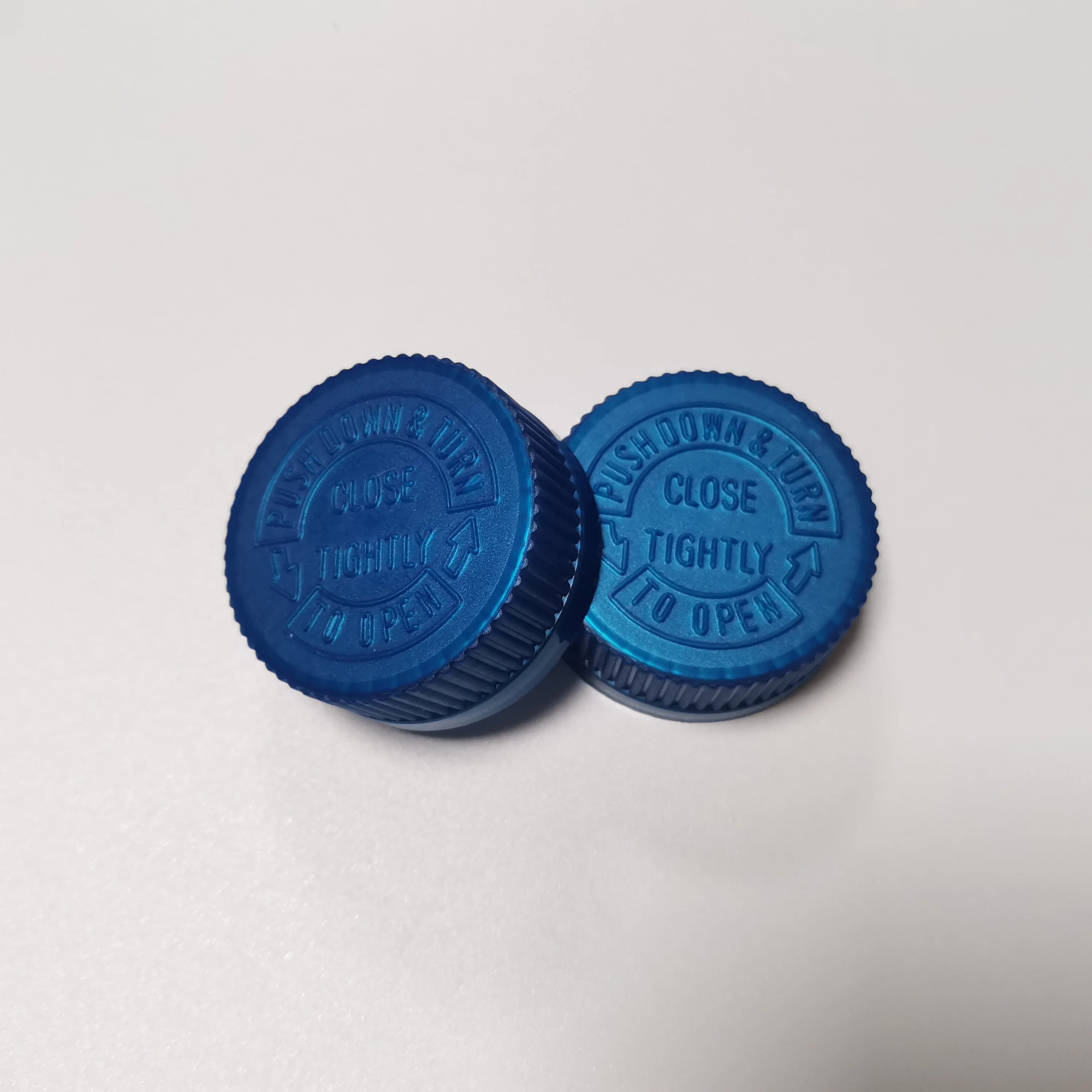 Child Proof Black Plastic CRC Screw Cap Child Resistance Cap for Bottle 20mm 24mm 28mm 33mm 38mm 45mm 53mm 63mm 89mm