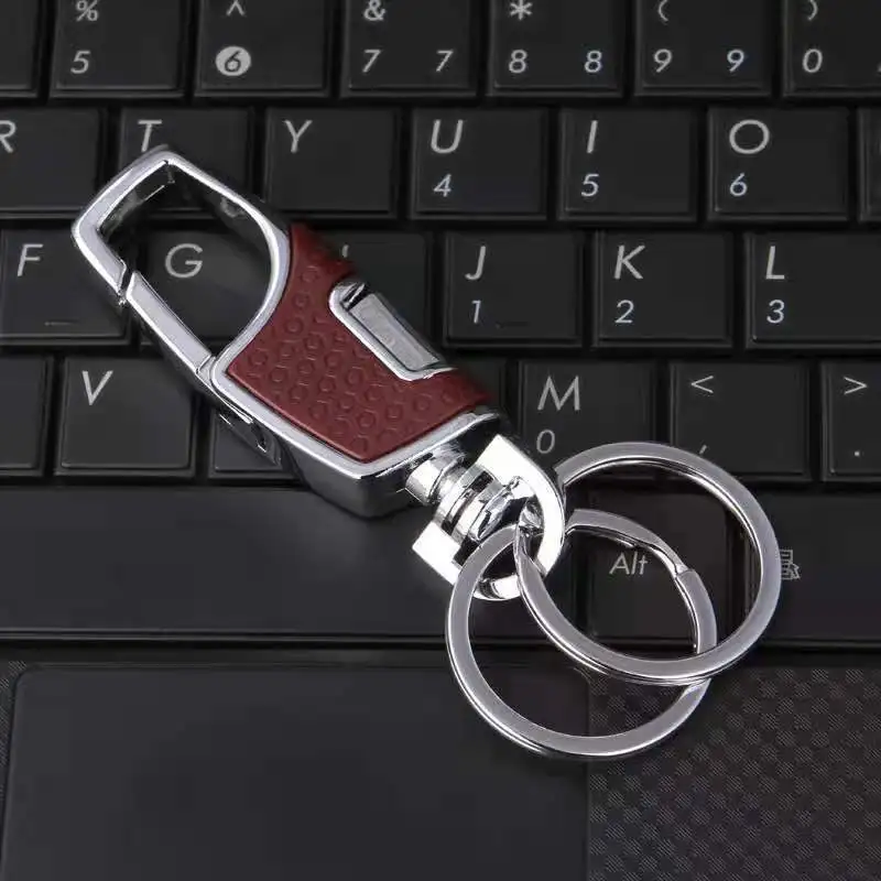 Wholesale Heavy Duty Keychains Car Keys Tactical Carabiner Metal Keychain for Men