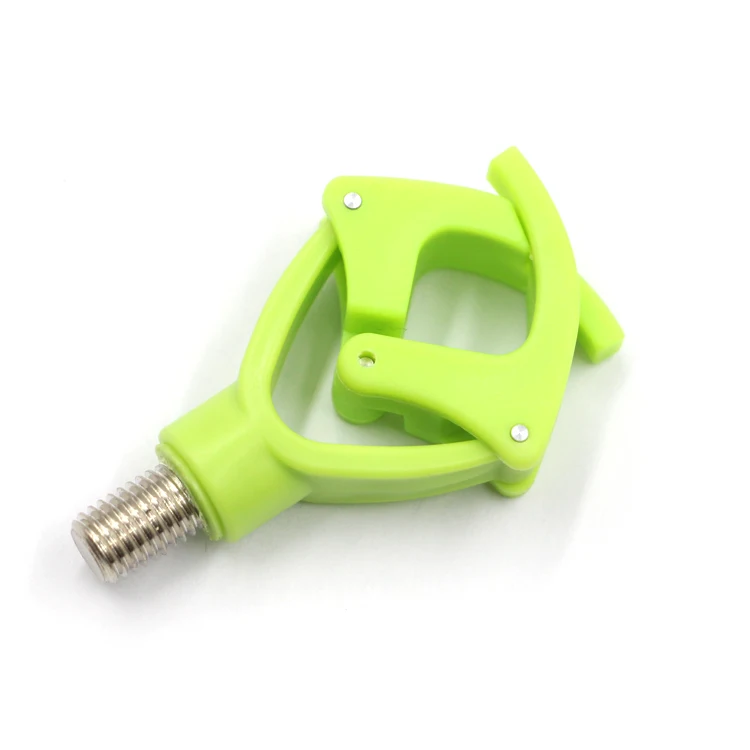 Selco New Design 4*5.5cm 29.4g PP Green Stainless Steel Fishing Tool Rod Holder Rod Rest of Fishing Rod Pod