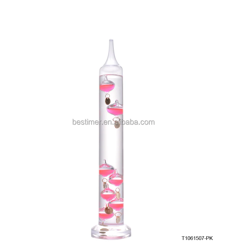 Galileo Floating Color Ball Physical Thermometer Creative Home