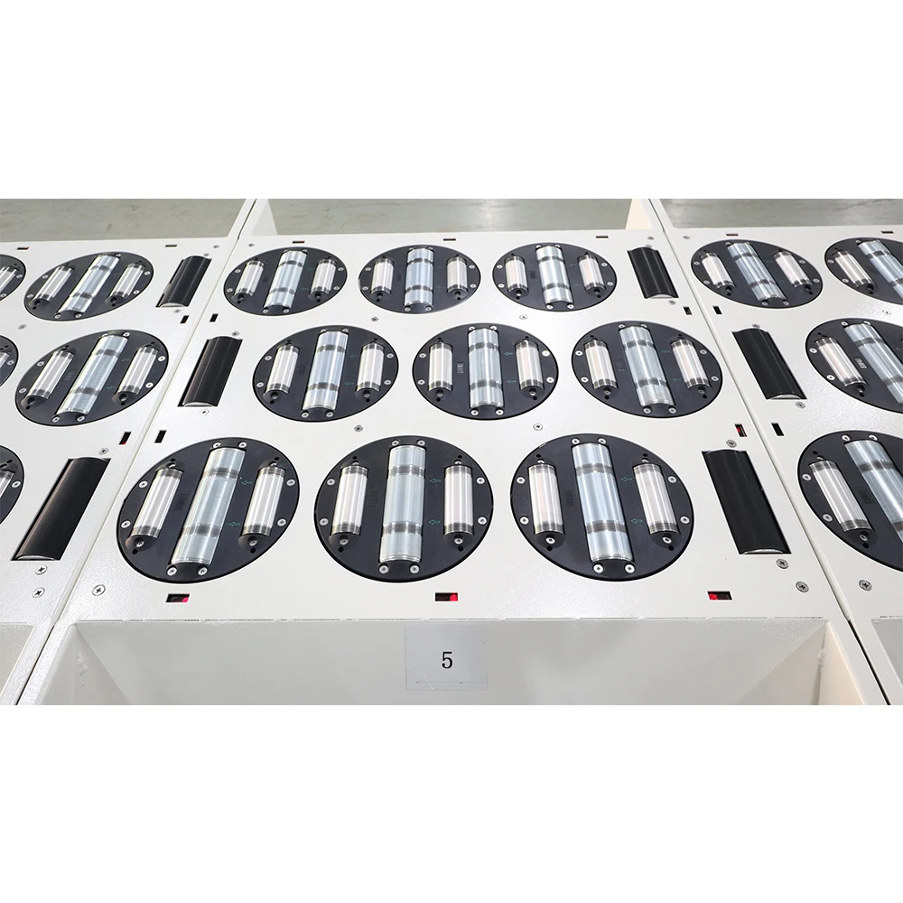 Hot Selling Pivot Swivel Sorting Machine Ball Roller Guide Wheel Rubber Belt Sorter for AI Logistics Company Core Motor Included
