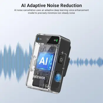 NEEWER CM36 PRO Wireless Lapel Microphone System detail image