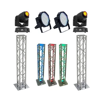 Giant Stage DJ LED Lighting Display Truss for Moving Head Lights Hot Sale Wall Light RGB Frame Truss DJ Booth Stand Truss Stage