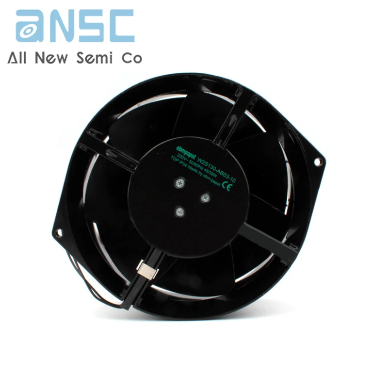 Original Axial flow fan W2S130-AB03-10 230V  45/39W All metal high temperature resistant UPS power Computer fan