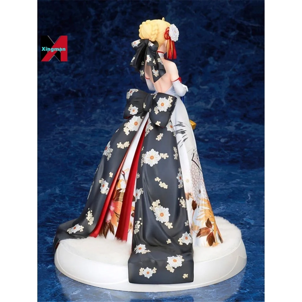 Anime Fatefgo Saber Kimono Dress - Seba Crane Edition