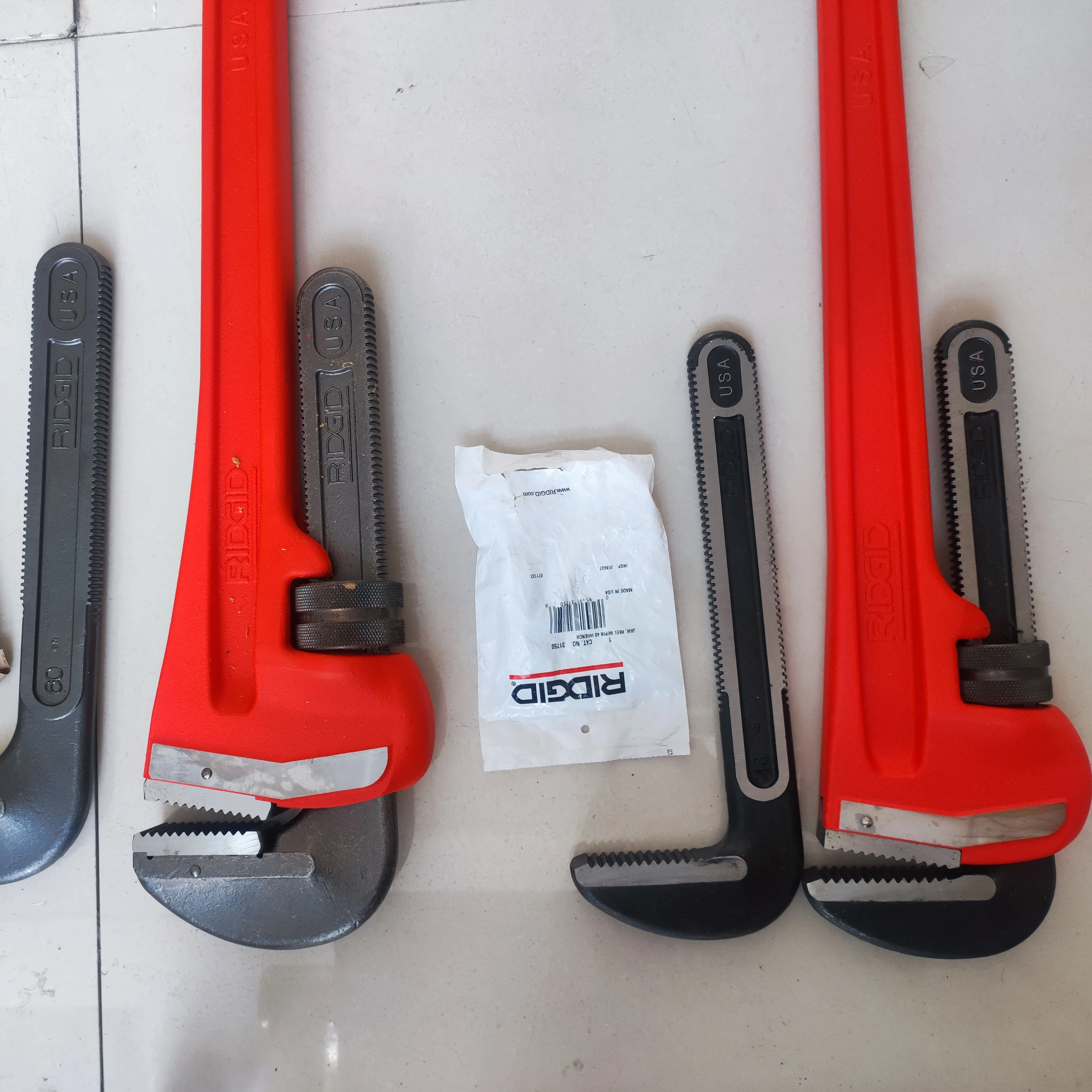 Ridgid Pipe Wrenches - Heavy Duty Tools for Well Drilling