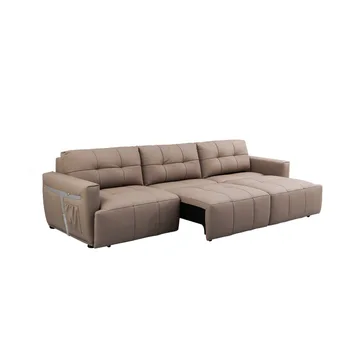 Armrest  3 Seaters Sofa  Set Furniture Sectional Pulled Out Sofa Bed Lounge Couch with Storage Chaise for Living Room