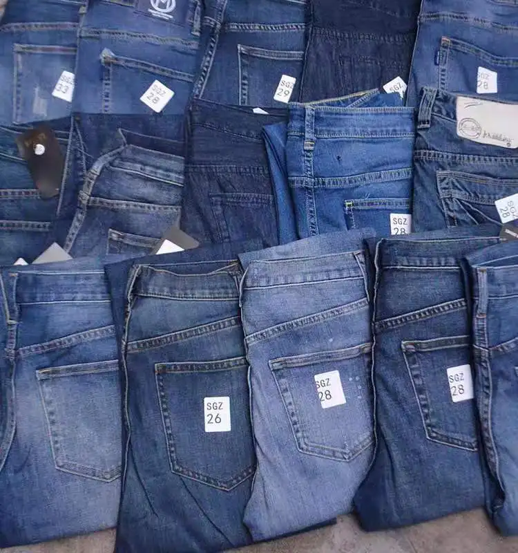 Stocked Products Wholesale Mixed Packaging Sale Used Women Jeans Used ...