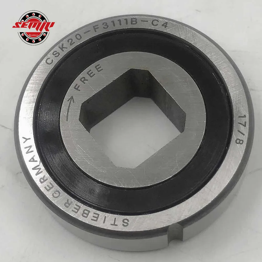 CSK20-F3111P C4 Square Two Keys Freewheel Bearing