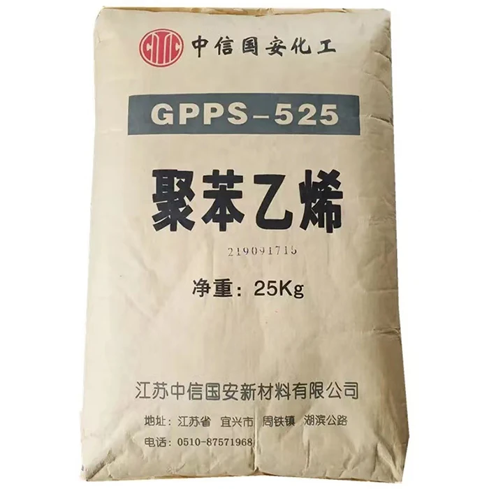 GPPS GP525 SABRON высокой прозрачности полимерный высокоглянцевый пластиковый нож вилка столовая посуда сырье