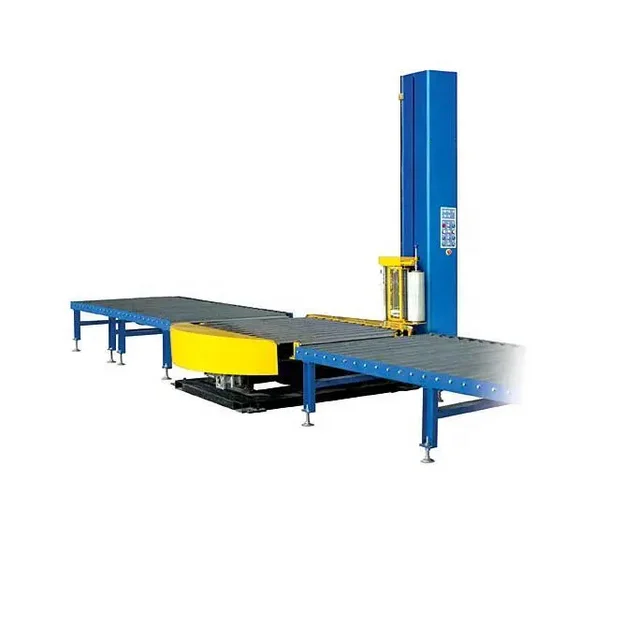Stretch Film Pe	Machine Packing Wrapping Pallet Machine Forklift Enter Turntable
